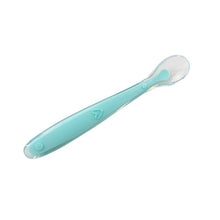 Load image into Gallery viewer, Hot Sale Baby Soft Silicone Spoon Candy Color Temperature Sensing Spoon Children Food Baby Feeding Tools