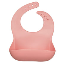 Load image into Gallery viewer, Fashionable Silicon Breastplate Baby Bib Waterproof Solid Infant Bandana Bibs Newborn Feeding Burp Cloth Drooling Scarf Dropship