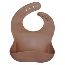 Load image into Gallery viewer, Fashionable Silicon Breastplate Baby Bib Waterproof Solid Infant Bandana Bibs Newborn Feeding Burp Cloth Drooling Scarf Dropship