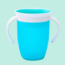 Load image into Gallery viewer, 1PC 360 Baby Cups Can Be Rotated Magic Cup Baby Learning Drinking Cup LeakProof Child Water Cup Bottle 240ML Copos Learning cup
