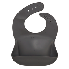 Load image into Gallery viewer, Fashionable Silicon Breastplate Baby Bib Waterproof Solid Infant Bandana Bibs Newborn Feeding Burp Cloth Drooling Scarf Dropship
